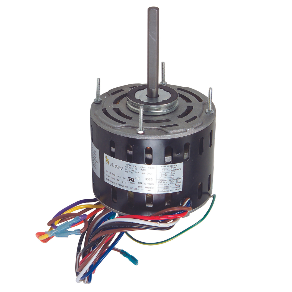 MOTOR SOPLADOR DE HORNO PSC - 1/4HP 1075RPM 208/230V