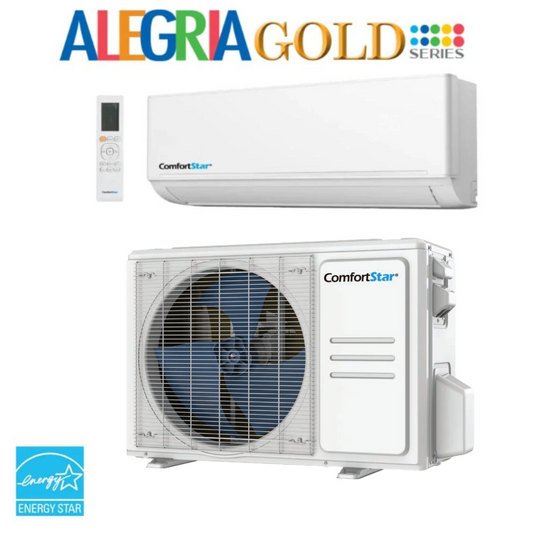 REFRIGERACIÓN + CALEFACCIÓN 9K - 208/230V ENERGY STAR MONTADO EN LA PARED - SISTEMA MINI-SPLIT - 21.7 SEER2