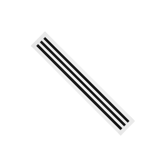 DIFUSOR LINEAL 24 X 2 SLOTS 3/4 LAMINAIRE