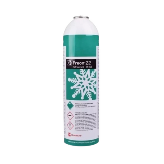 REFRIGERANTE FREON R-22 1KG CHEMOURS-DUPONT CON VALVULA