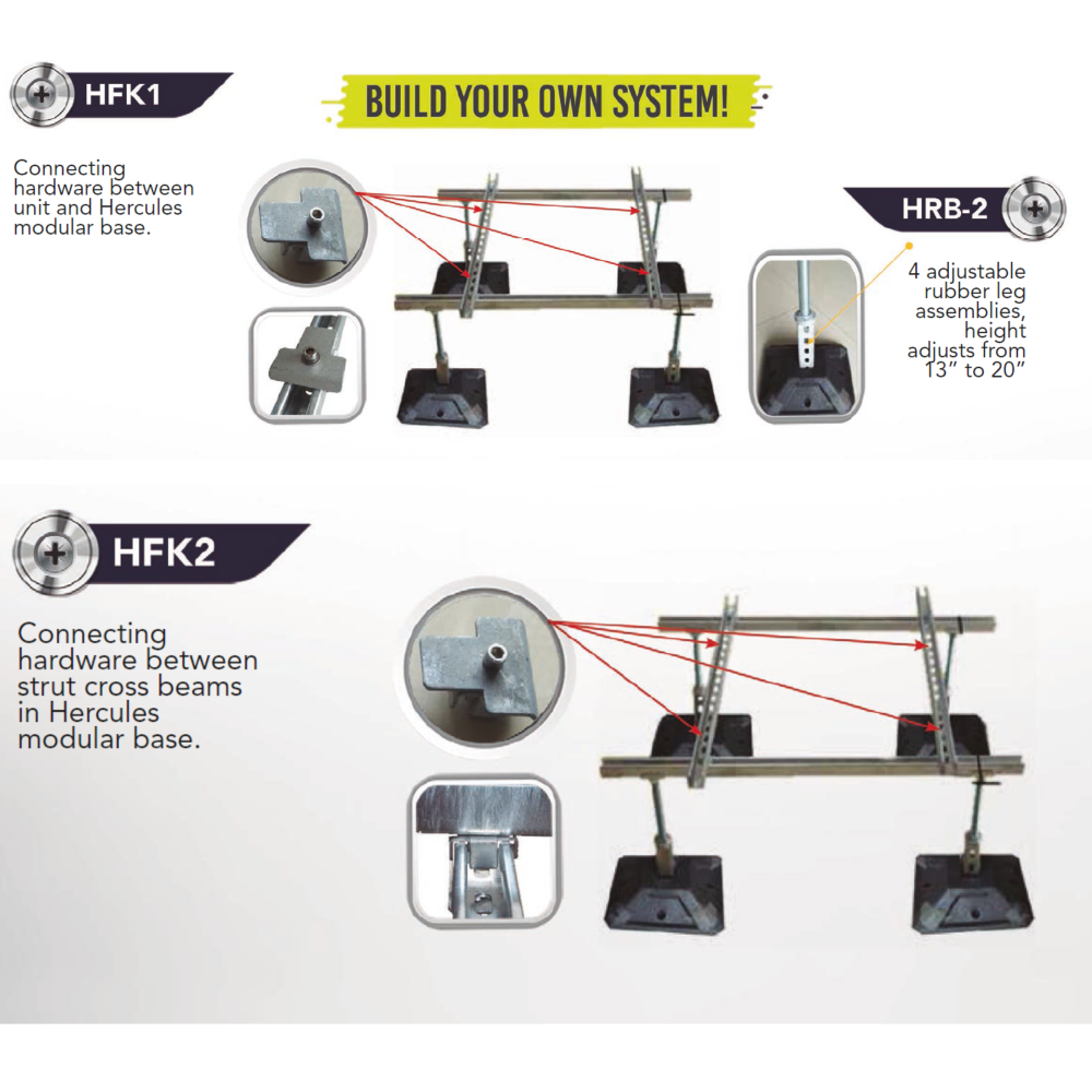 HARDWARE DE CONEXIÓN - UNIDAD A BASE MODULAR HERCULES